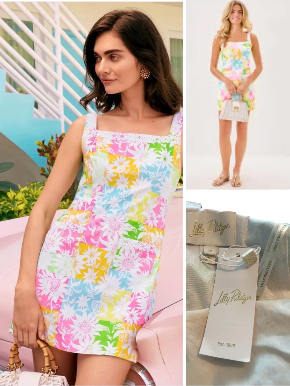 Lilly Pulitzer NWT Isleen skirted Romper